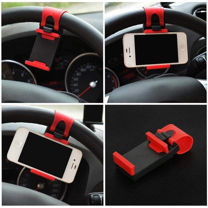 Support de Téléphone pour volant de voiture - Téléphone portable Supports et Stands