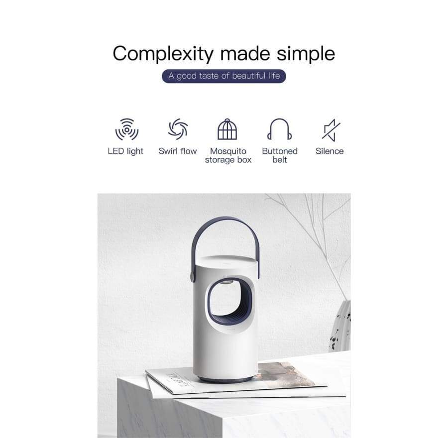 TueMoustiques 3.0 :Lampe LED anti-moustiques muet - USB Gadgets