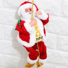Charger l&#39;image dans la galerie, Fantastique Père Noël électrique grimpeur Pendentifs et ornements pendants M001 
