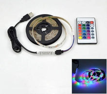 Charger l&#39;image dans la galerie, Ruban d&#39;éclairage Multi-Couleurs à LED USB pour HDTV LED Strips 100CM 60LEDs Multi-Couleurs 
