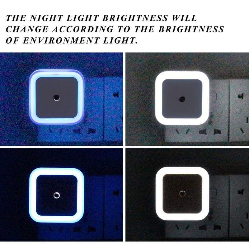 Veilleuse de nuit LED photosensible automatique - Night Lights