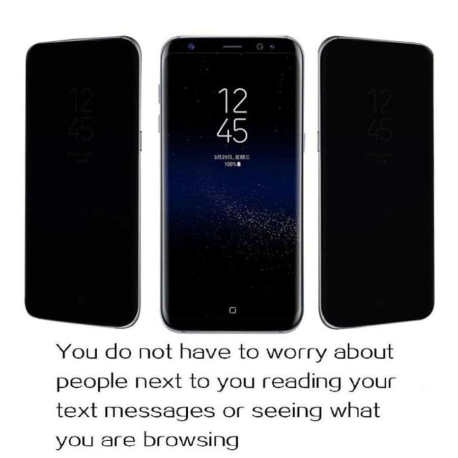 Verre Protecteur Anti-espion Pour Samsung